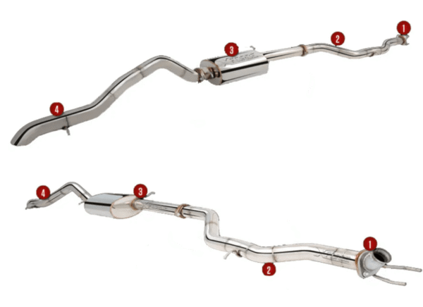 XForce 4x4 Exhaust System for Volkswagen Amarok (09/2010 - on)